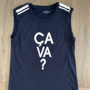 J Crew Sleeveless Tee Size XS